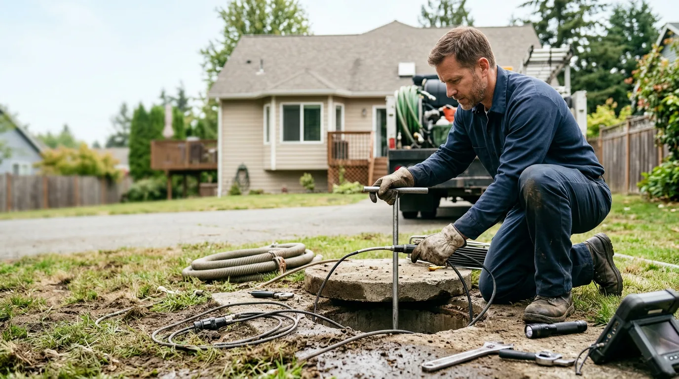 Septic Tank Pumping in Grapeview, WA